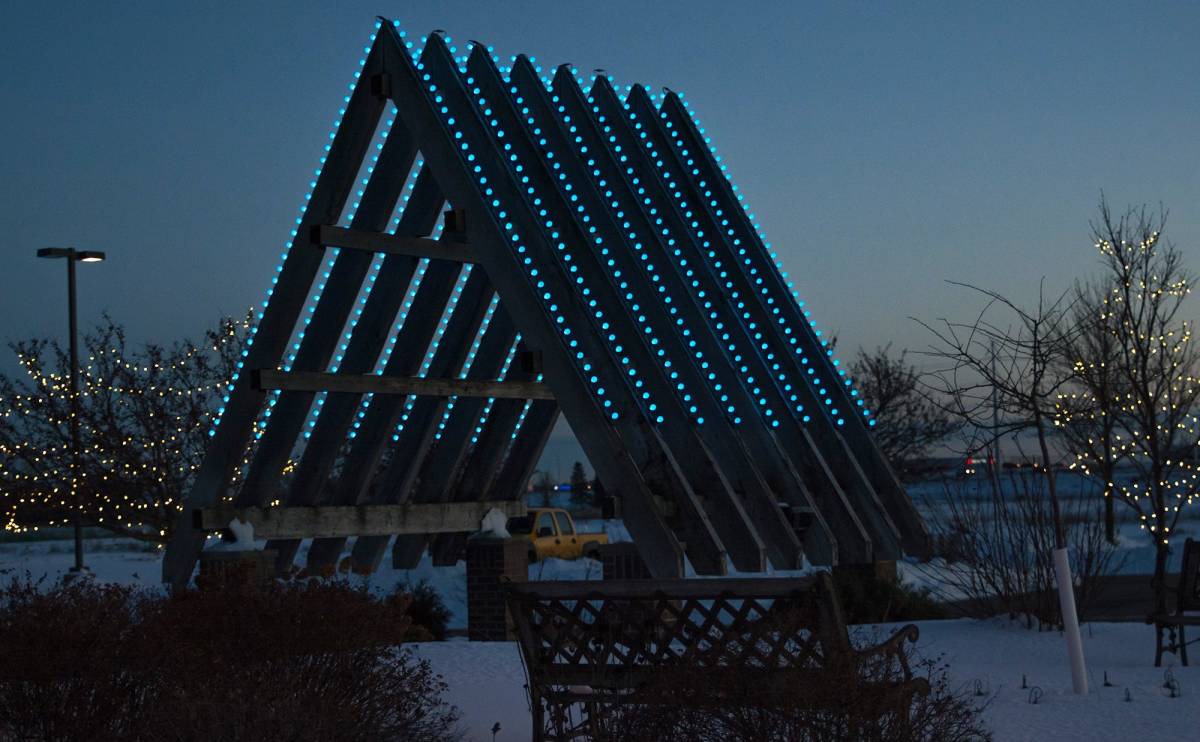 RGB Programmable Lights at a Church