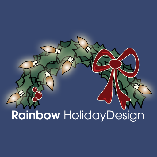 Rainbow Holiday Design Rainbow Holiday Design