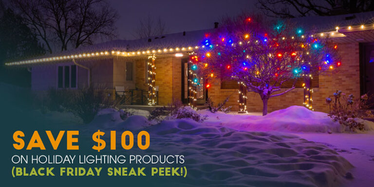 Black Friday Holiday Lights